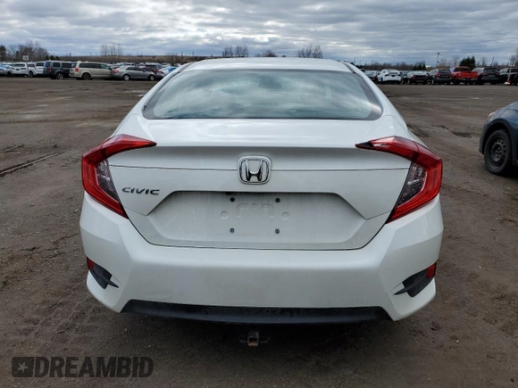 2016 Honda Civic Sedan EX with VIN 2HGFC2F79GH025780, listed as a Copart auction lot 53725255 with 136,974 mi miles and Clean Title. Bid and sale history available at carsss.com. Image 6.