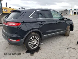 2017 Lincoln MKC Reserve with VIN 5LMCJ3C91HUL13688, listed as a Copart auction lot 58495415 with 125,646 mi miles and Salvage title. Bid and sale history available at DreamBid. Image 3.