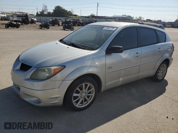 2004 Pontiac Vibe with VIN 5Y2SL62874Z455192, listed as a Copart auction lot 53848735 with 248,746 mi miles and Salvage Title. Bid and sale history available at carsss.com. Image 1.