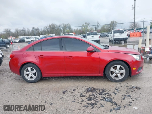 2014 Chevrolet Cruze 1LT with VIN 1G1PC5SB1E7274803, listed as a IAAI auction lot 41897844 with 175,081 mi miles and . Bid and sale history available at DreamBid. Image 13.