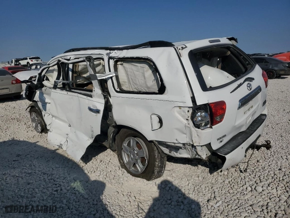 2008 Toyota Sequoia Ltd with VIN 5TDZY68A08S009192, listed as a Copart auction lot 76420974 with 0 mi miles and Salvage Title. Bid and sale history available at carsss.com. Image 2.