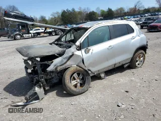 2017 Chevrolet Trax LT with VIN KL7CJLSB9HB062066, listed as a Copart auction lot 51474425 with Not Provided miles and Salvage Title. Bid and sale history available at DreamBid. Image 1.