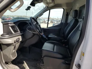 2023 Ford Transit Cargo with VIN 1FTBR1Y88PKA97221, listed as a Copart auction lot 43410475 with 34,927 mi miles and Salvage Title. Bid and sale history available at DreamBid. Image 7.