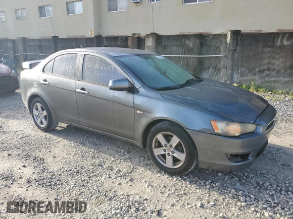 2008 Mitsubishi Lancer DE with VIN JA3AU26U78U009800, listed as a Copart auction lot 70451004 with 178,268 mi miles and Clean Title. Bid and sale history available at DreamBid. Image 4.