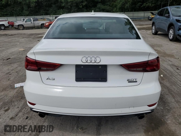 2017 Audi A3 Sedan Premium with VIN WAUB8GFF5H1027798, listed as a Copart auction lot 62002954 with 118,892 mi miles and Salvage Title. Bid and sale history available at carsss.com. Image 6.