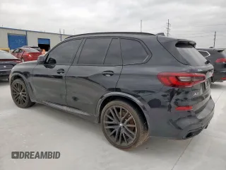 2022 BMW X5 sDrive40i with VIN 5UXCR4C06N9K58174, listed as a Copart auction lot 58333185 with 62,778 mi miles and Salvage title. Bid and sale history available at DreamBid. Image 2.