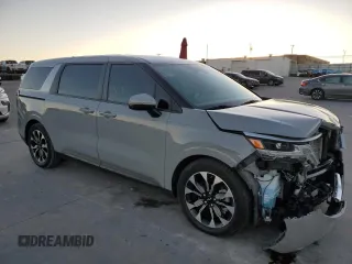 2022 Kia Carnival EX with VIN KNDNC5H34N6094901, listed as a Copart auction lot 80724774 with 40,291 mi miles and Salvage Title. Bid and sale history available at carsss.com. Image 4.