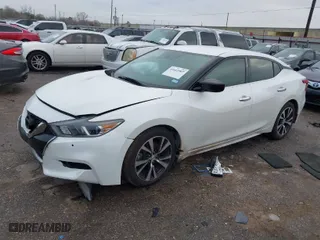2018 Nissan Maxima SL with VIN 1N4AA6AP2JC386345, listed as a IAAI auction lot 41663507 with 74,109 mi miles. Bid and sale history available at carsss.com. Image 2.