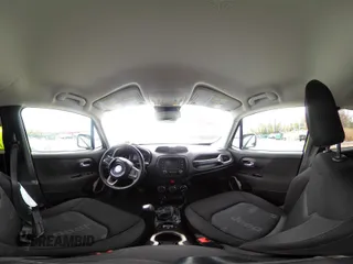 2017 Jeep Renegade Latitude with VIN ZACCJBBB1HPF11677, listed as a IAAI auction lot 42037975 with 58,527 mi miles. Bid and sale history available at carsss.com. Image 20.