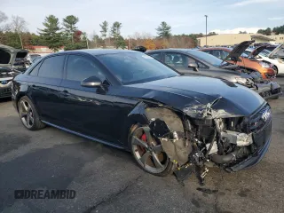 2019 Audi S4 Premium Plus with VIN WAUB4AF4XKA003043, listed as a Copart auction lot 78053854 with 30,340 mi miles and Salvage Title. Bid and sale history available at carsss.com. Image 4.