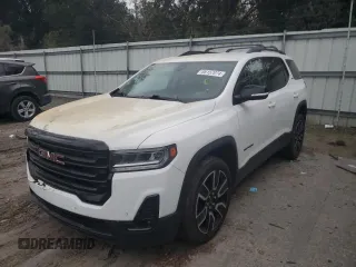 2021 GMC Acadia SLT with VIN 1GKKNML44MZ122124, listed as a Copart auction lot 86157074 with 70,376 mi miles and Salvage Title. Bid and sale history available at carsss.com. Image 1.