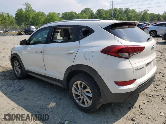 2016 Hyundai Tucson SE z VIN KM8J3CA49GU243481, wystawiony jako Copart lot #54656555 z przebiegiem 124 872 mil mil oraz Szkoda całkowita • Salvage title. Historia ofert i sprzedaży dostępna na DreamBid. Obrazek 2.