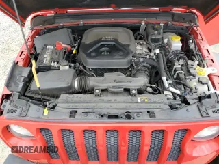 2019 Jeep Wrangler Unlimited Sport S with VIN 1C4HJXDN5KW653583, listed as a Copart auction lot 54567245 with 70,873 mi miles and Salvage title. Bid and sale history available at DreamBid. Image 12.