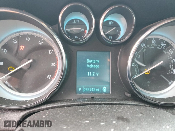 2015 Buick Verano with VIN 1G4PP5SK8F4166110, listed as a Copart auction lot 84860424 with 233,742 mi miles and Salvage title. Bid and sale history available at DreamBid. Image 9.