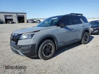 2023 Nissan Pathfinder Rock Creek with VIN 5N1DR3BD1PC217747, listed as a Copart auction lot 52361755 with 47,228 mi miles and Salvage title. Bid and sale history available at DreamBid. Image 1.