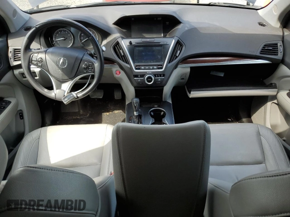 2014 Acura MDX with VIN 5FRYD3H26EB010084, listed as a Copart auction lot 55653775 with 97,461 mi miles and Salvage Title. Bid and sale history available at DreamBid. Image 8.
