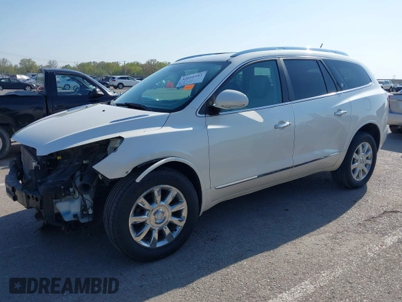 2014 Buick Enclave Leather with VIN 5GAKRBKD8EJ190580, listed as a IAAI auction lot 42016183 with 183,278 mi miles and . Bid and sale history available at DreamBid. Image 2.