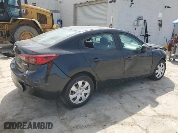 2015 Mazda 3 i Sport with VIN 3MZBM1U77FM185905, listed as a Copart auction lot 53151125 with 163,193 mi miles and Salvage Title. Bid and sale history available at carsss.com. Image 3.