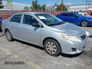 2009 Toyota Corolla with VIN JTDBL40E09J007038, listed as a IAAI auction lot 41830758 with 292,897 mi miles. Bid and sale history available at carsss.com. Image 1.