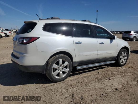 2017 Chevrolet Traverse LT with VIN 1GNKRGKDXHJ292633, listed as a Copart auction lot 49739035 with 76,439 mi miles and Salvage Title. Bid and sale history available at DreamBid. Image 3.