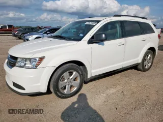 2013 Dodge Journey SE z VIN 3C4PDCAB0DT531874, wystawiony jako Copart lot #59524405 z przebiegiem 125 230 mil mil oraz Czysty tytuł • Clean title. Historia ofert i sprzedaży dostępna na DreamBid. Obrazek 1.