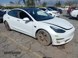 2023 Tesla Model 3 with VIN 5YJ3E1EA8PF398110, listed as a IAAI auction lot 41692006 with 112,699 mi miles and . Bid and sale history available at carsss.com. Image 1.