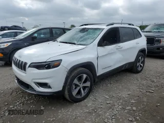 2022 Jeep Cherokee Limited z VIN 1C4PJMDX3ND528495, wystawiony jako Copart lot #55472705 z przebiegiem 81 880 mil mil oraz Szkoda całkowita • Salvage title. Historia ofert i sprzedaży dostępna na DreamBid. Obrazek 1.