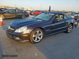 2009 Mercedes-Benz SL-Class V8 with VIN WDBSK71F69F142599, listed as a Copart auction lot 50241095 with NaN miles and Salvage Title. Bid and sale history available at carsss.com. Image 1.
