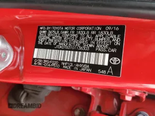 2016 Toyota Prius One z VIN JTDKDTB31G1138303, wystawiony jako Copart lot #50035615 z przebiegiem 94 494 mil mil oraz Szkoda całkowita • Salvage title. Historia ofert i sprzedaży dostępna na DreamBid. Obrazek 13.