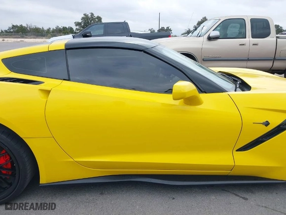 2014 Chevrolet Corvette Stingray 3LT with VIN 1G1YF2D76E5121803, listed as a IAAI auction lot 41520814 with 95,338 mi miles. Bid and sale history available at carsss.com. Image 13.