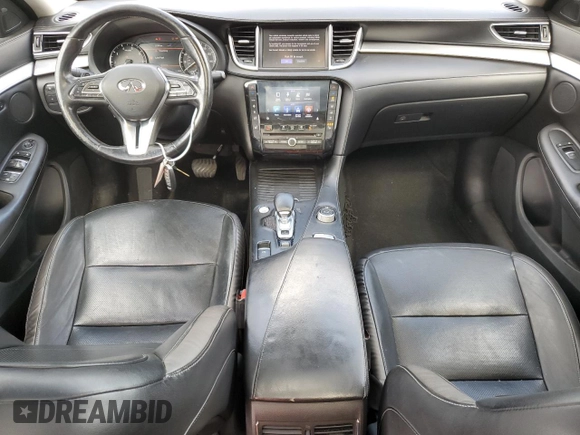 2019 Infiniti QX50 LUXE with VIN 3PCAJ5M16KF117748, listed as a Copart auction lot 52475865 with 95,620 mi miles and Non Repairable. Bid and sale history available at carsss.com. Image 8.