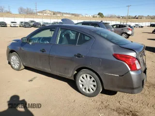 2017 Nissan Versa SV with VIN 3N1CN7AP4HL835782, listed as a Copart auction lot 43044055 with 75,910 mi miles and Non repairable. Bid and sale history available at DreamBid. Image 2.