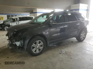 2015 Chevrolet Traverse LT z VIN 1GNKVHKD8FJ349247, wystawiony jako Copart lot #58748105 z przebiegiem 132 914 mil mil oraz Szkoda całkowita • Salvage title. Historia ofert i sprzedaży dostępna na DreamBid. Obrazek 1.