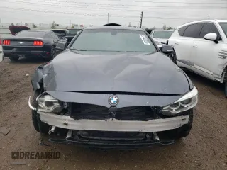 2016 BMW 4 Series 428i xDrive with VIN WBA3N9C50GK249856, listed as a Copart auction lot 57449925 with 87,532 mi miles and Salvage title. Bid and sale history available at DreamBid. Image 5.
