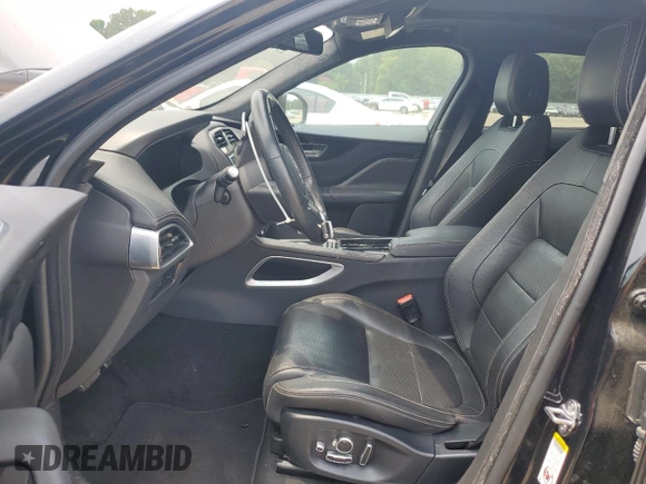 2018 Jaguar F-Pace with VIN SADCL2FN2JA252044, listed as a Copart auction lot 66564134 with 67,515 mi miles and Salvage title. Bid and sale history available at DreamBid. Image 7.