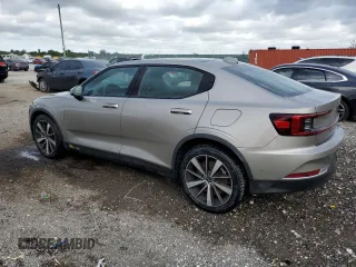 2021 Polestar 2 Launch Edition with VIN LPSED3KA9ML025011, listed as a Copart auction lot 81663604 with 46,822 mi miles and Non Repairable. Bid and sale history available at carsss.com. Image 2.