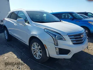 2018 Cadillac XT5 FWD with VIN 1GYKNARS1JZ156608, listed as a IAAI auction lot 41506113 with 157,423 mi miles. Bid and sale history available at carsss.com. Image 1.