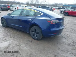 2018 Tesla Model 3 Long Range Battery with VIN 5YJ3E1EB4JF094496, listed as a IAAI auction lot 41983799 with 188,316 mi miles and . Bid and sale history available at DreamBid. Image 3.