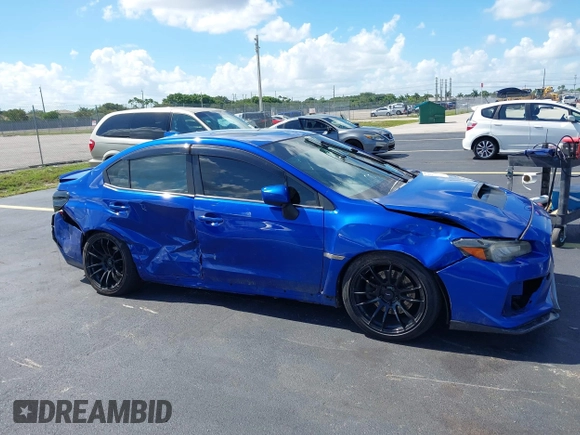 2016 Subaru WRX Premium with VIN JF1VA1E69G9828792, listed as a IAAI auction lot 42523907 with Not provided miles and . Bid and sale history available at DreamBid. Image 6.