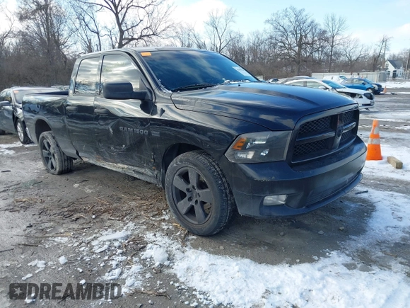 2012 Ram 1500 Express with VIN 1C6RD6FT4CS141539, listed as a IAAI auction lot 41641026 with 199,463 mi miles and . Bid and sale history available at DreamBid. Image 1.