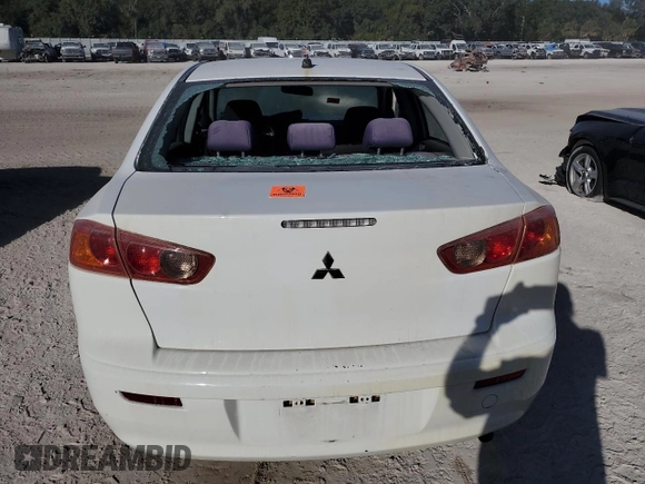 2009 Mitsubishi Lancer DE with VIN JA3AU16U99U018025, listed as a Copart auction lot 82117764 with 0 mi miles and Salvage Title. Bid and sale history available at carsss.com. Image 6.