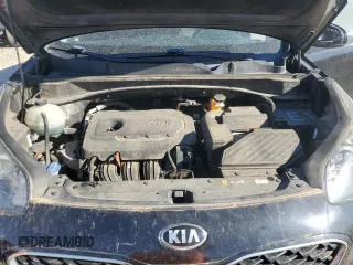 2020 Kia Sportage LX with VIN KNDPM3AC1L7736860, listed as a Copart auction lot 50317285 with 114,281 mi miles and Salvage Title. Bid and sale history available at carsss.com. Image 12.
