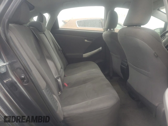 2012 Toyota Prius One with VIN JTDKN3DU1C5387206, listed as a Copart auction lot 43569975 with 197,325 mi miles and Salvage Title. Bid and sale history available at carsss.com. Image 10.