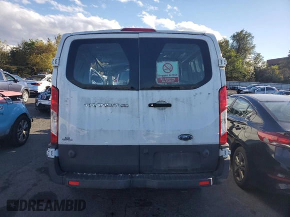 2019 Ford Transit with VIN 1FTYE9ZMXKKB17221, listed as a Copart auction lot 73464564 with Not provided miles and Salvage title. Bid and sale history available at DreamBid. Image 6.