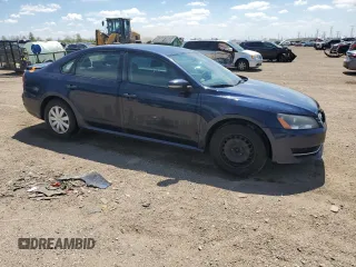 2013 Volkswagen Passat Wolfsburg Edition с VIN 1VWAP7A37DC051594, выставлен на аукционе Copart как лот 55253775 с пробегом 177 585 миль миль и Списание • Salvage title. История ставок и продаж доступна на DreamBid. Изображение 4.