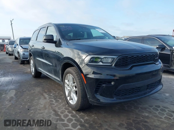 2024 Dodge Durango GT Plus z VIN 1C4RDJDG4RC234050, wystawiony jako IAAI lot #42166221 z przebiegiem 26 456 mil mil oraz . Historia ofert i sprzedaży dostępna na DreamBid. Obrazek 1.
