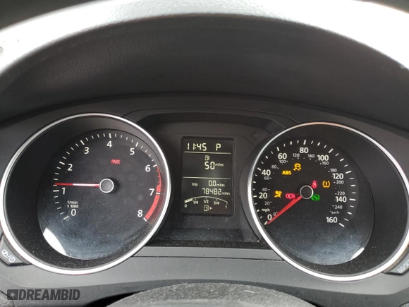 2015 Volkswagen Jetta Sedan 2.0L S with VIN 3VW2K7AJ3FM276789, listed as a Copart auction lot 46073825 with 78,482 mi miles and Salvage Title. Bid and sale history available at carsss.com. Image 9.