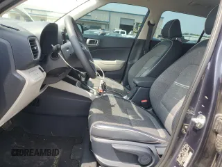 2020 Hyundai Venue SEL with VIN KMHRC8A33LU014182, listed as a Copart auction lot 60740345 with 75,616 mi miles and Salvage title. Bid and sale history available at DreamBid. Image 7.