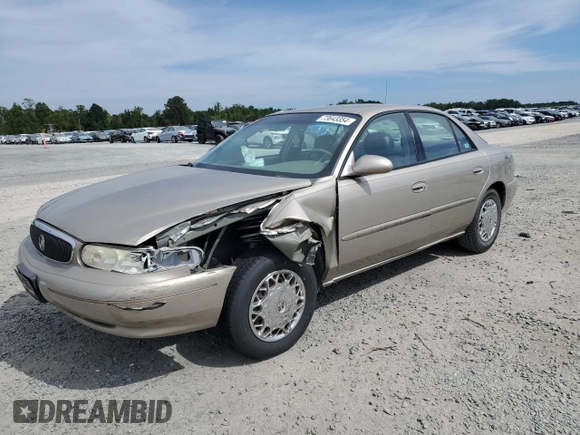 2003 Buick Century Custom with VIN 2G4WS52J631257885, listed as a Copart auction lot 73643354 with 153,776 mi miles and Salvage Title. Bid and sale history available at carsss.com. Image 1.