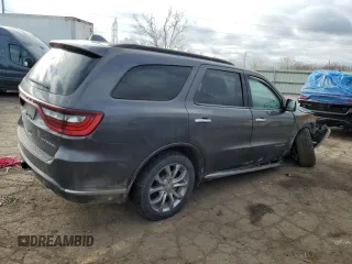 2017 Dodge Durango Citadel with VIN 1C4RDJEG5HC937704, listed as a Copart auction lot 43774085 with 108,628 mi miles and Salvage Title. Bid and sale history available at carsss.com. Image 3.